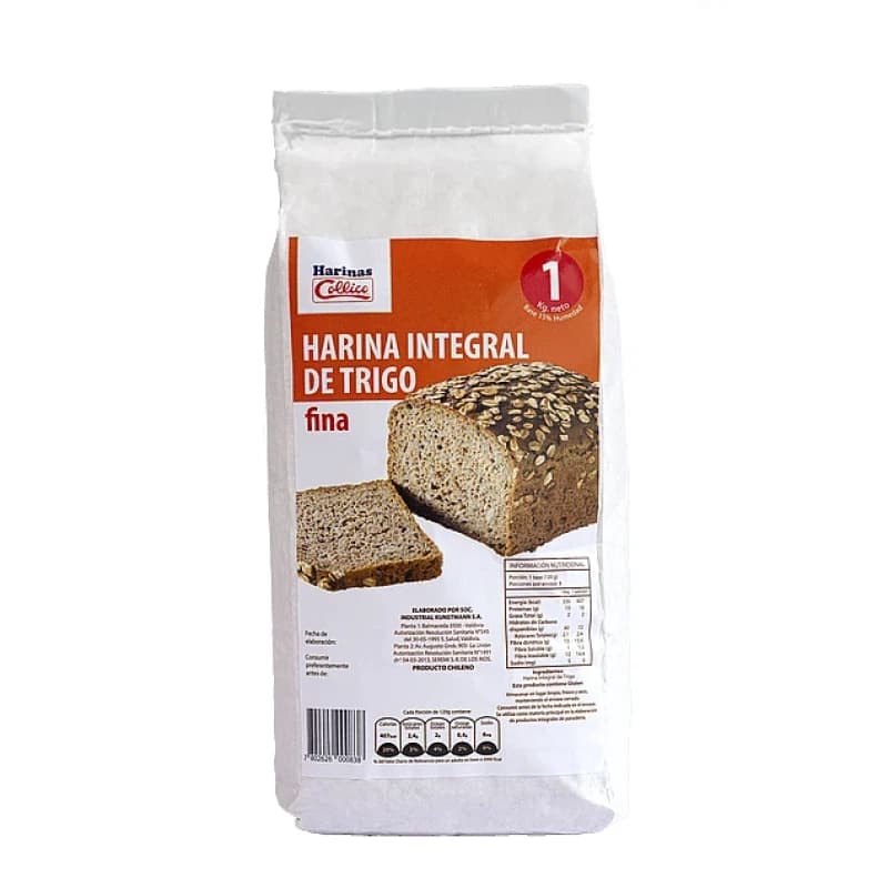 Imagen de Harina Integral Collico Fina 1kg.