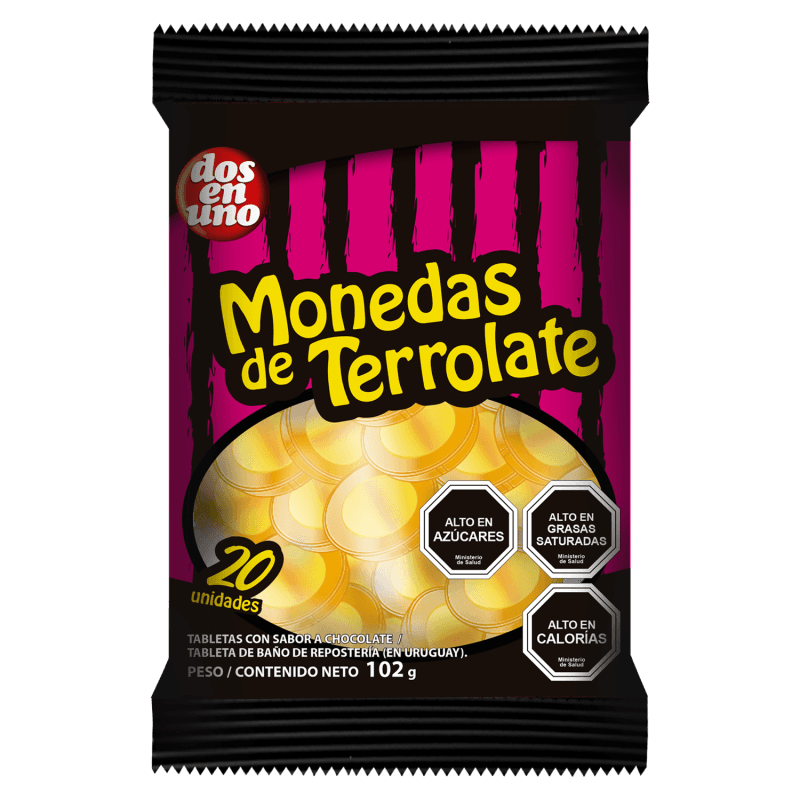 Imagen de Monedas Terrolate 20und 102g