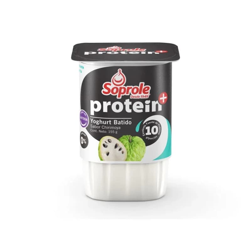 Imagen de Protein Soprole Trozos Kiw-Plat-Manz 155g