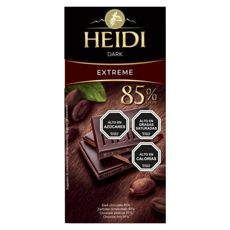 Imagen de Chocolate Heidi Dark Extreme 80g
