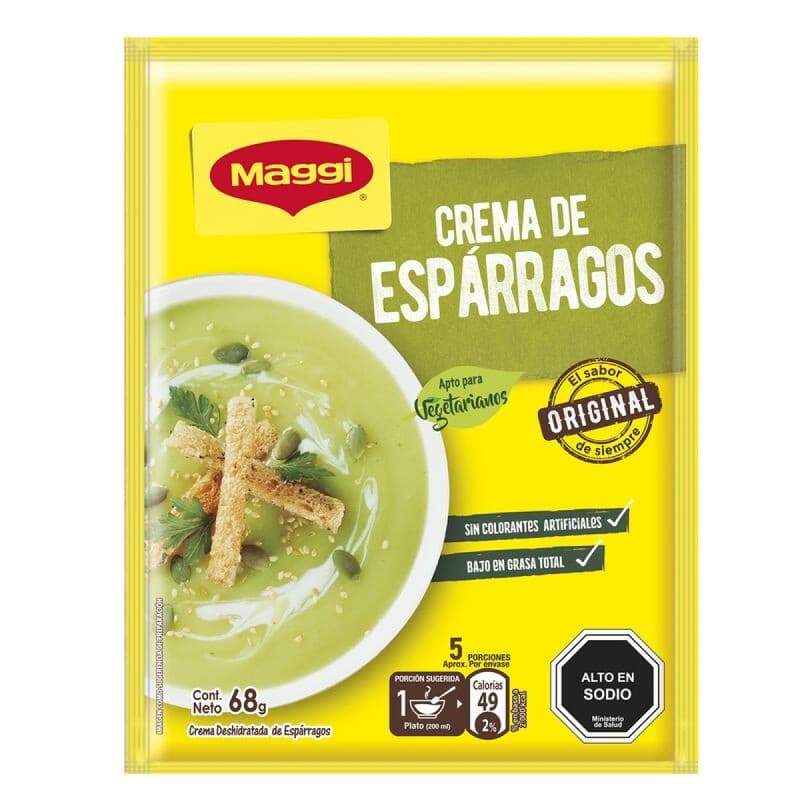 Imagen de Crema de Esparragos Maggi 68gr.
