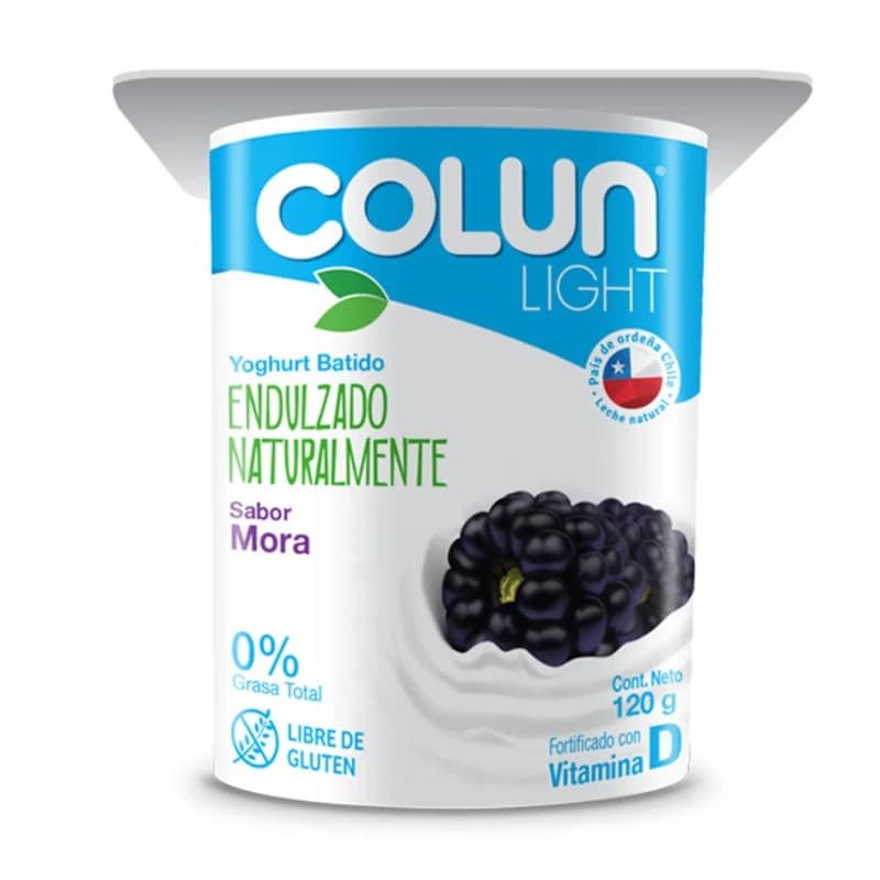 Imagen de Yogurt Colun Endul/Natu. Mora 120g