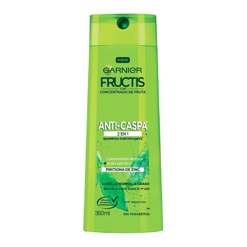 Imagen de Shampoo Fructis Anticaspa 2 en 1 350ml