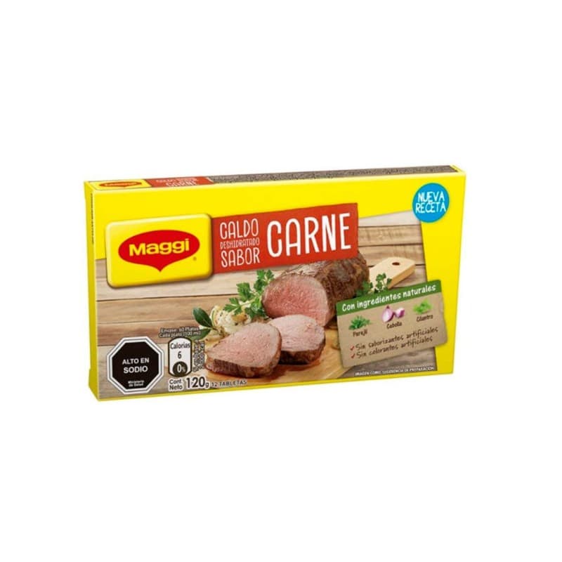Imagen de Caldo Maggi Sabor Carne 120gr.