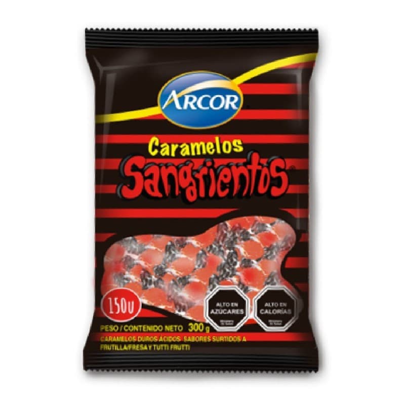 Imagen de Caramelos Sangrientos Arcor 300gr