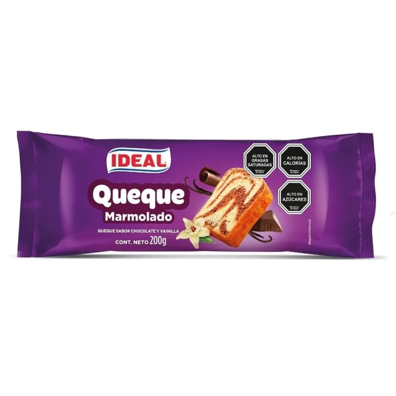 Imagen de Queque Ideal Marmolado 200gr