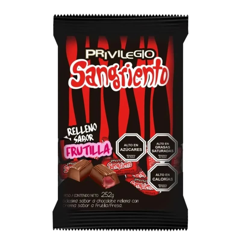 Imagen de Privilegio Sangriento Frutilla 252g