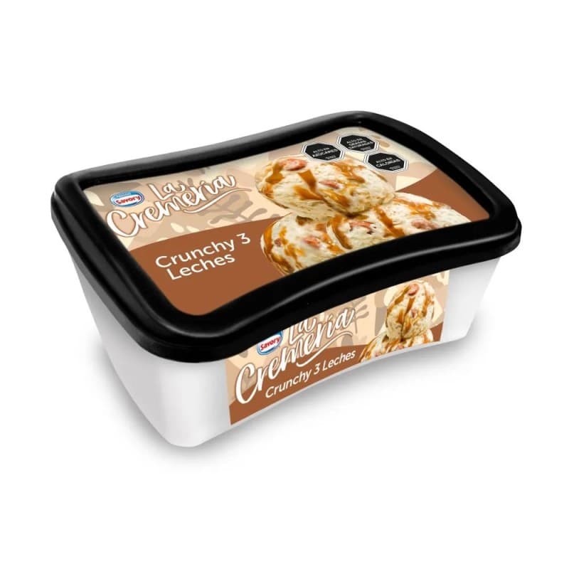 Imagen de La Cremería Savory Crunchy 3 Leches 1Lt