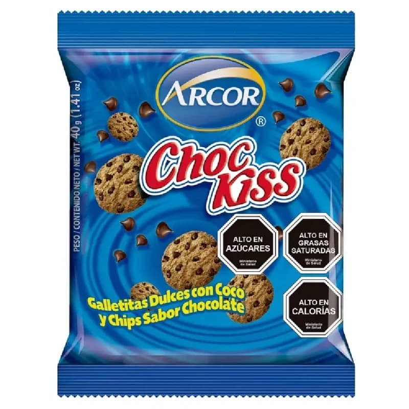 Imagen de Galleta Arcor Choc Kiss 35gr