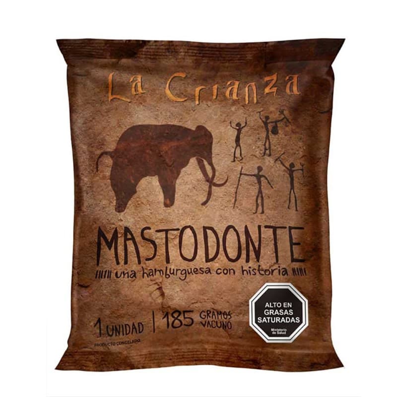 Imagen de Hamb. Mastodonte La Crianza 185gr