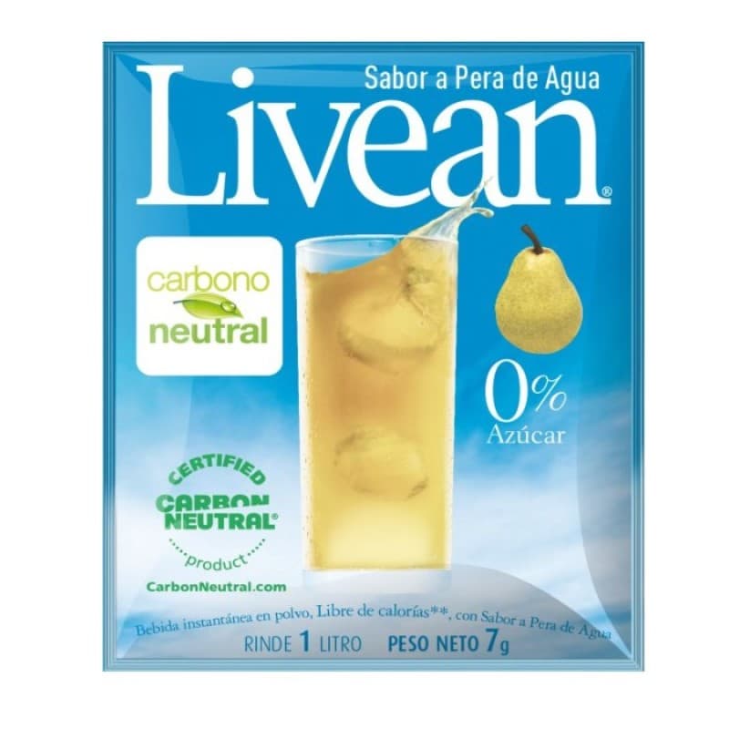 Imagen de Jugo en Polvo Livean Pera 7gr.