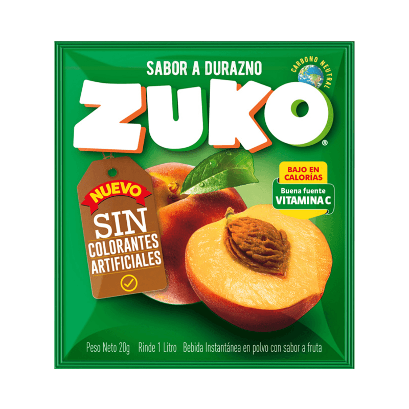 Imagen de Zuko Durazno 15gr