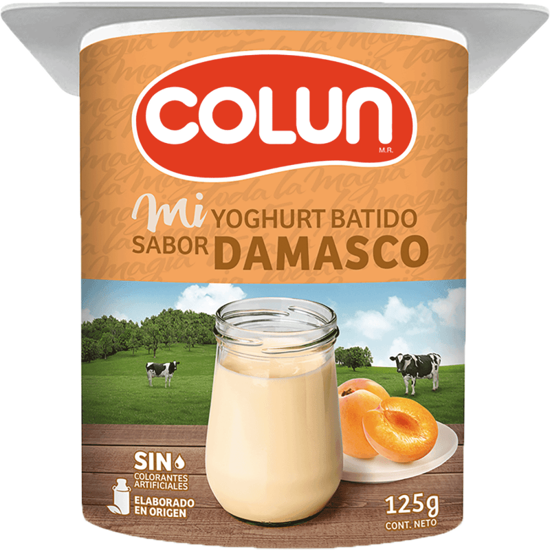 Imagen de Yoghurt Batido Colun Damasco 125g