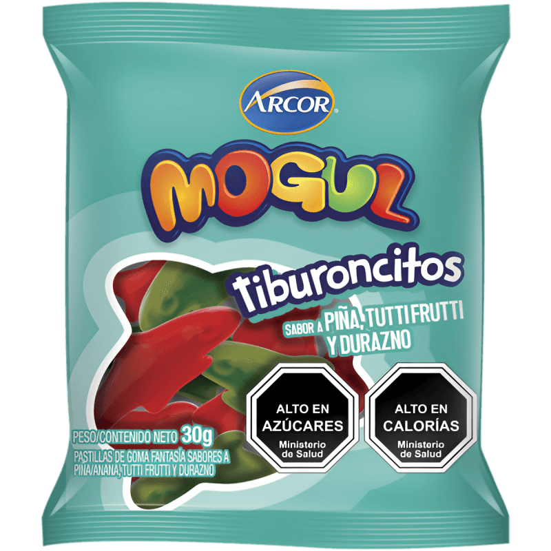Imagen de Mogul Arcor Tiburoncitos 30gr
