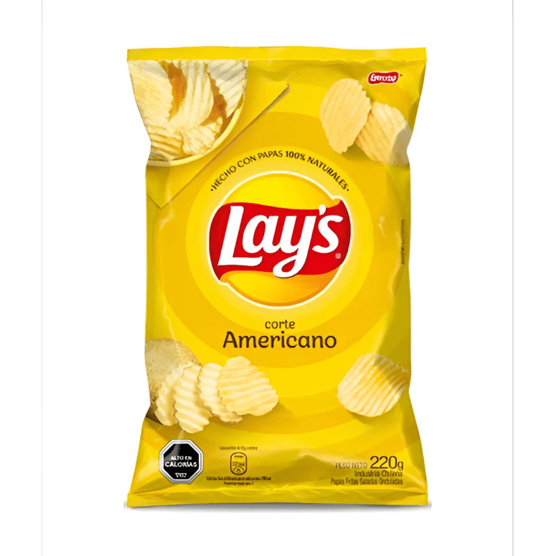 Imagen de Papa Lays Corte Americano 220gr