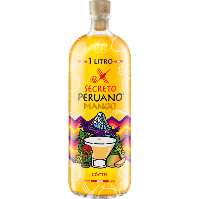 Imagen de Pisco Secreto Peruano Mango 1000ml