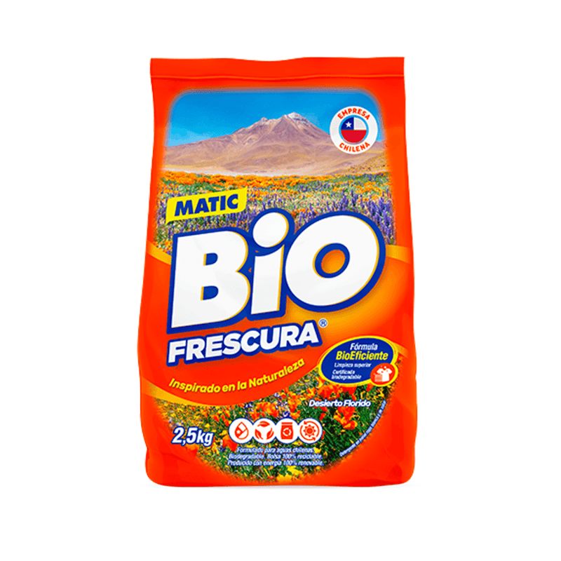 Imagen de Detergente en Polvo Bio Frescura Florido 2.5Kg