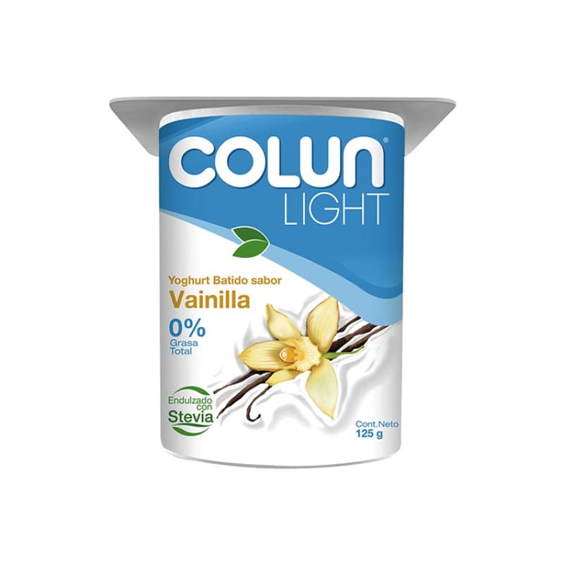 Imagen de Yogurt Ligth Colun Sabor Vainilla 125gr.