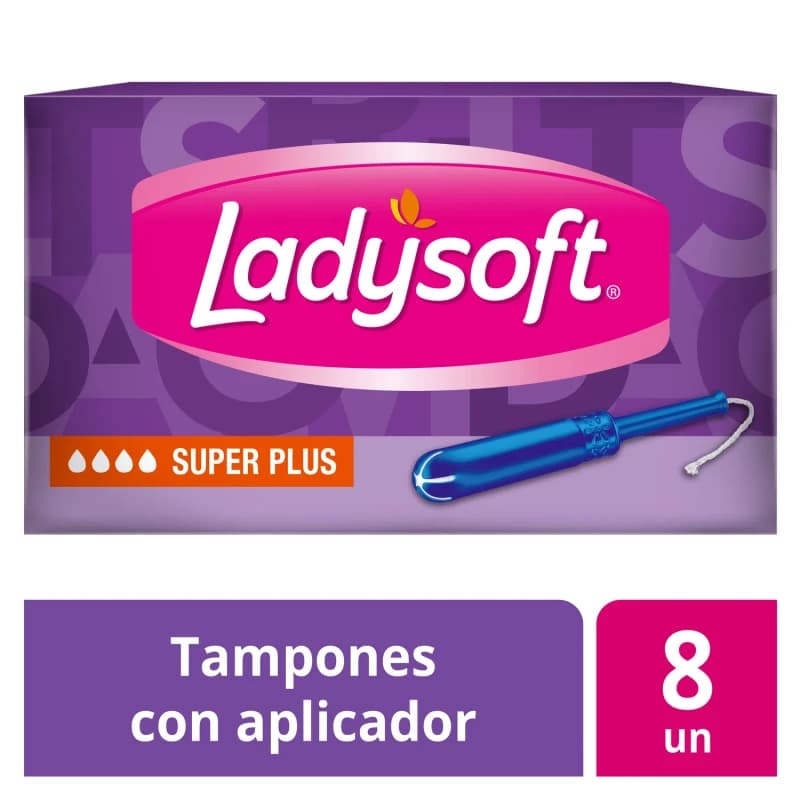 Imagen de Ladysoft Tampones Super Plus 8T