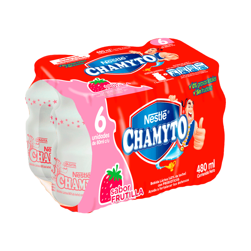 Imagen de Chamyto Frutilla pack 6 und