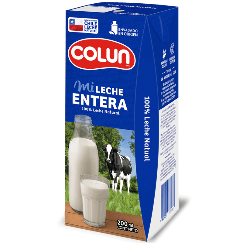Imagen de Leche Entera Colun 200ml