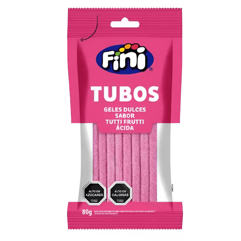 Imagen de Tubos Fini Sabor Tutti Frutti Acida