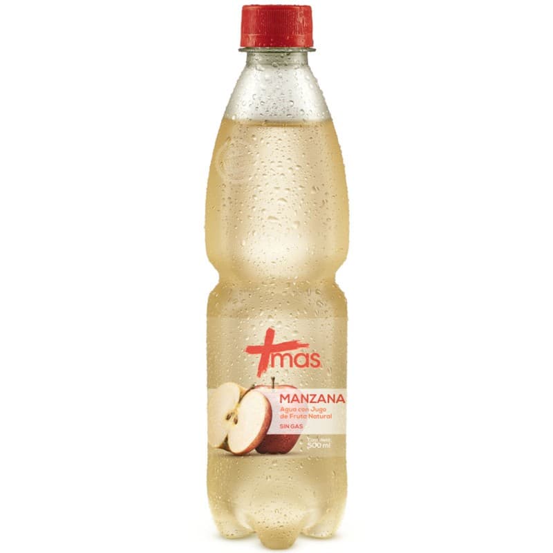 Imagen de Agua +Mas Manzana 500ml