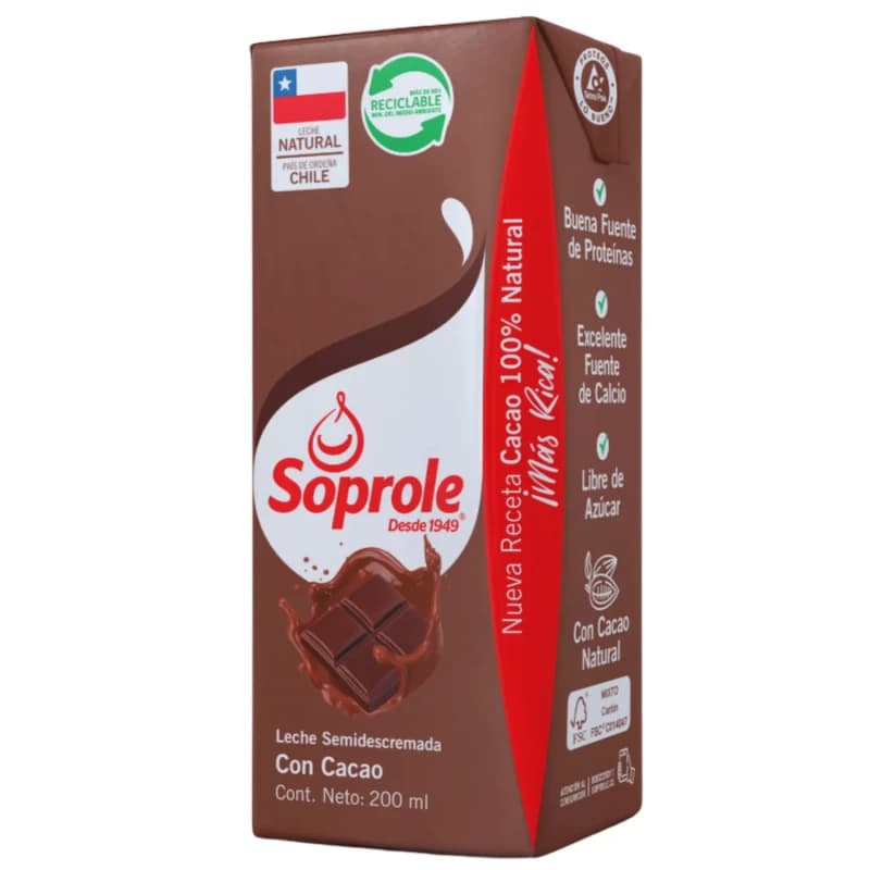 Imagen de Leche Chocolate Requete Patitas 200ml