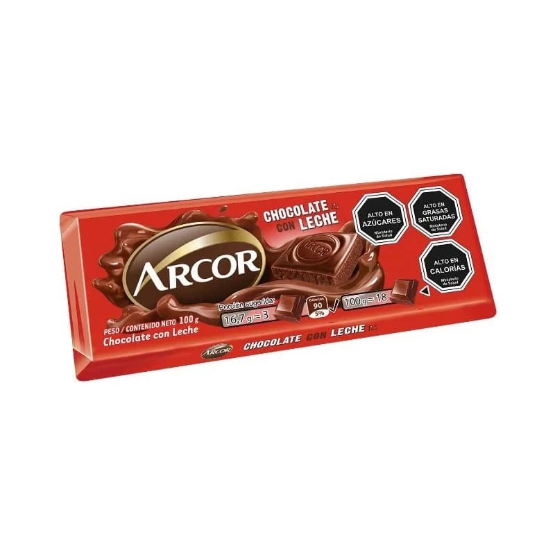 Imagen de Chocolate Arcor con Leche 100gr