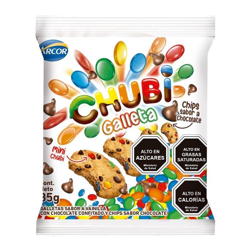 Imagen de Galleta Arcor Chubi 35gr