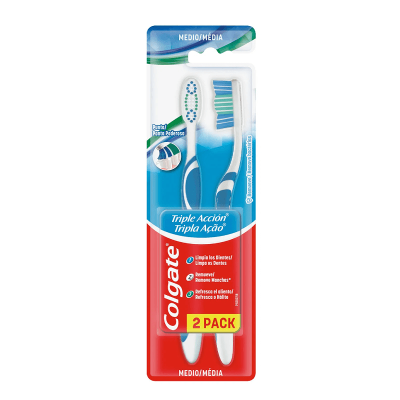 Imagen de Pack X2 Cepillo Dental Colgate Triple Accion
