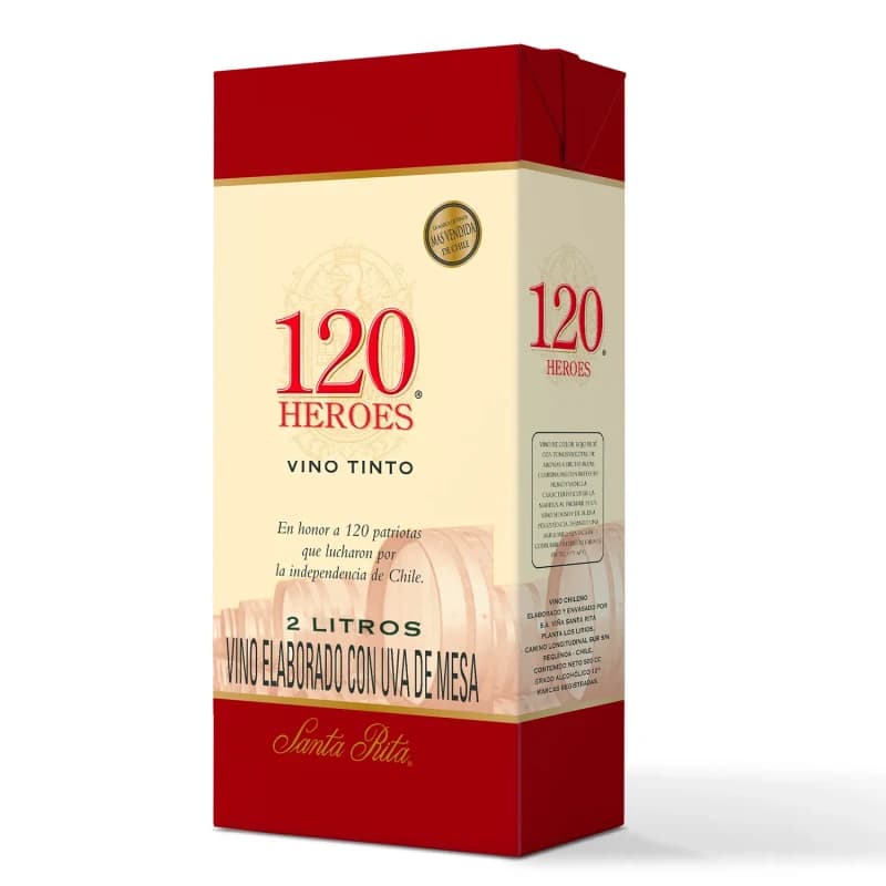 Imagen de Vinto Tinto 120 Heroes 1.5Lt.
