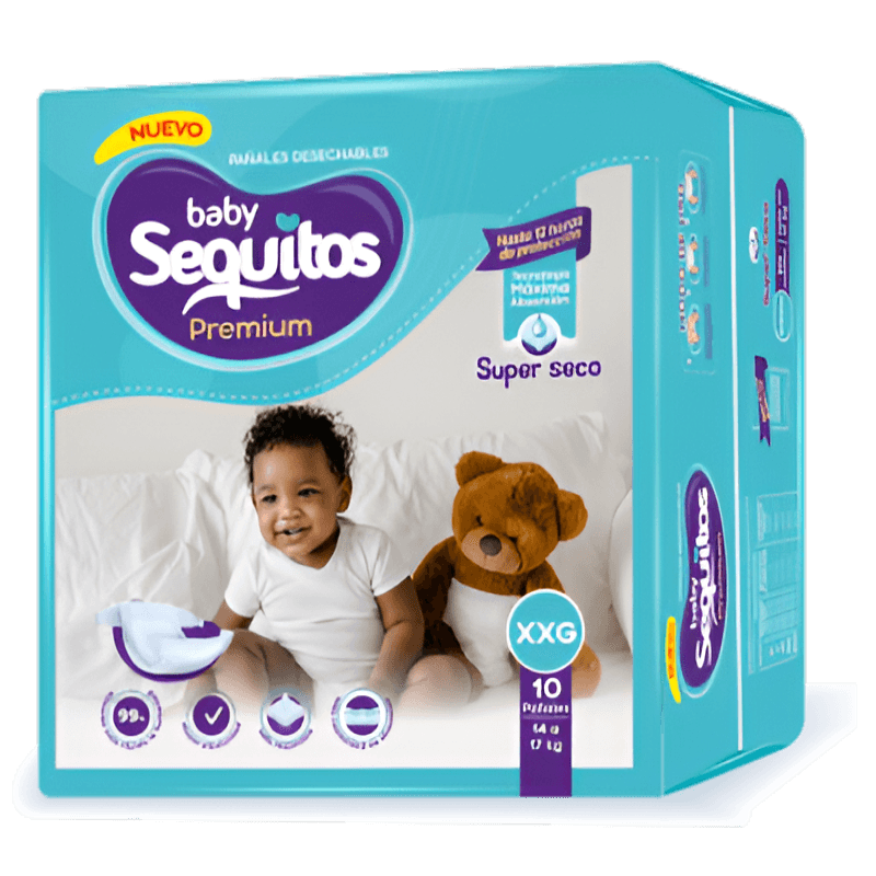 Imagen de Baby Sequitos Premium XXG 52 Pañales