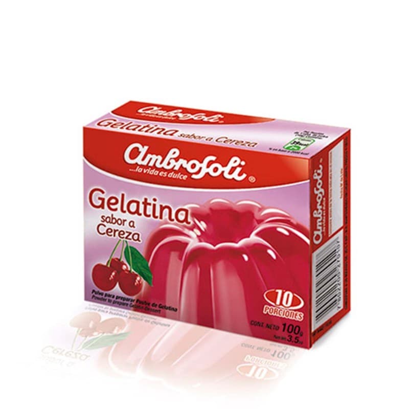 Imagen de Gelatina Ambrosoli Cereza 100gr