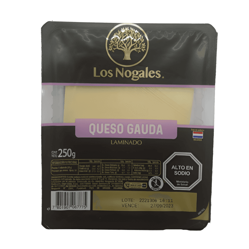 Imagen de Queso Gauda Los Nogales 250gr