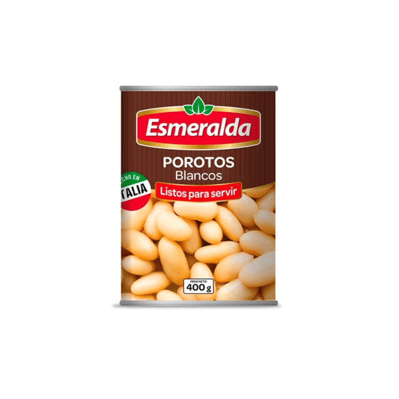 Imagen de Porotos Blancos Esmeralda 400g