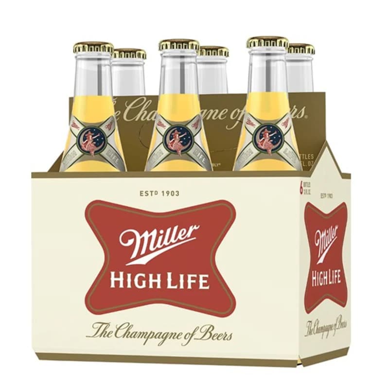 Imagen de Six Pack x6 Miller High Life 355ml.