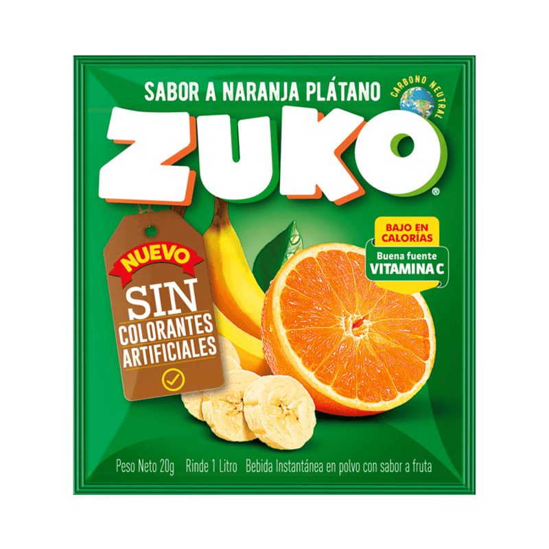 Imagen de Zuko Naranja Plátano 20gr