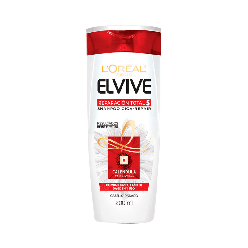 Imagen de Shampoo Elvive Reparación Total 5 200ml.