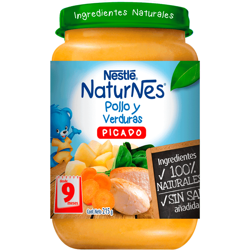 Imagen de Picado Nestle Pollo y Verduras 215gr