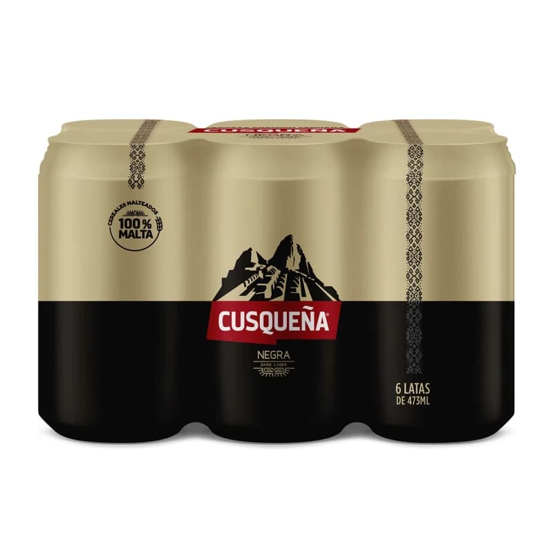 Imagen de Six Pack Cusqueña Negra 473ml