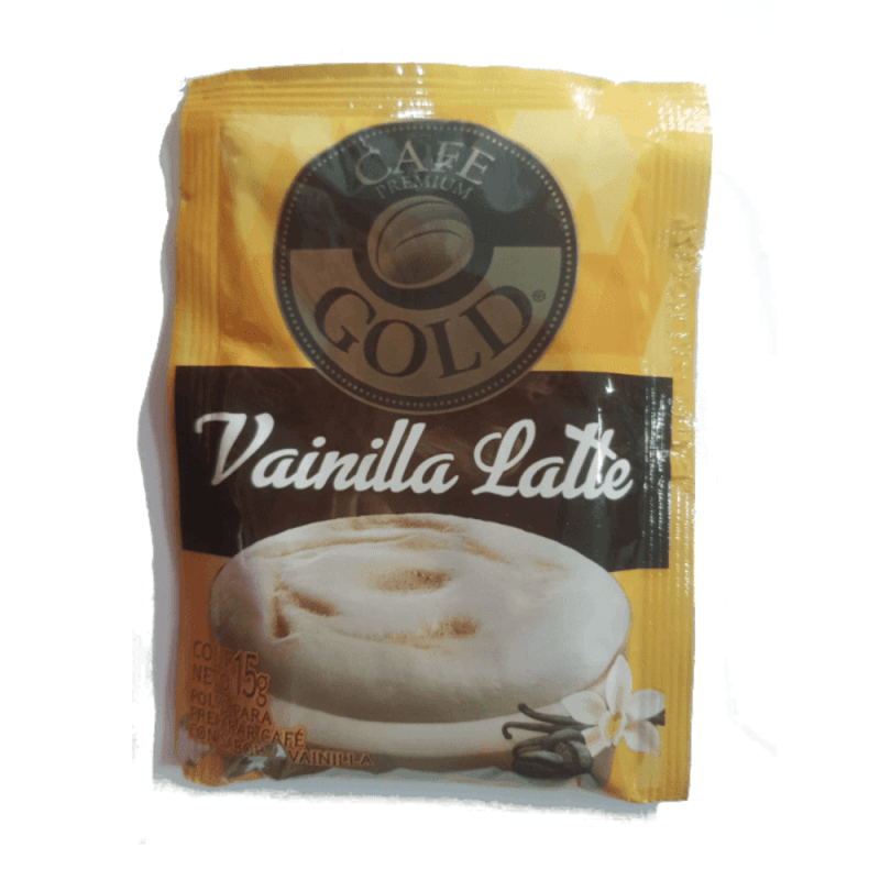 Imagen de Cafe Gold Vainilla Latte sobre 15gr.