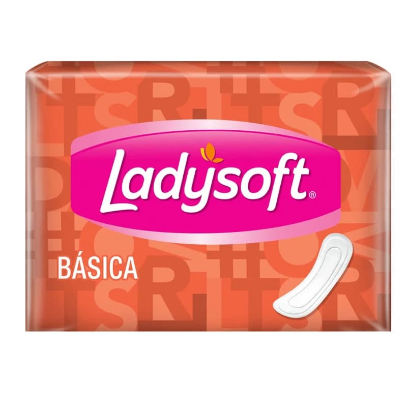 Imagen de Ladysoft 8 Toallas S/Alas Tela Suave Basica