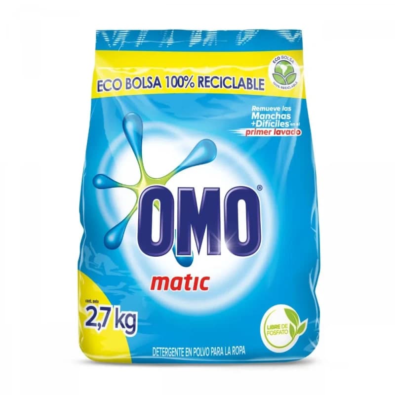 Imagen de Omo Matic Det. Polvo Ultra P. 2.7kg