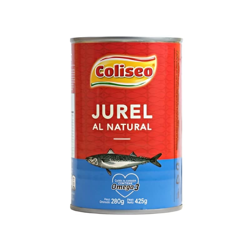 Imagen de Jurel al Natural Coliseo 425g