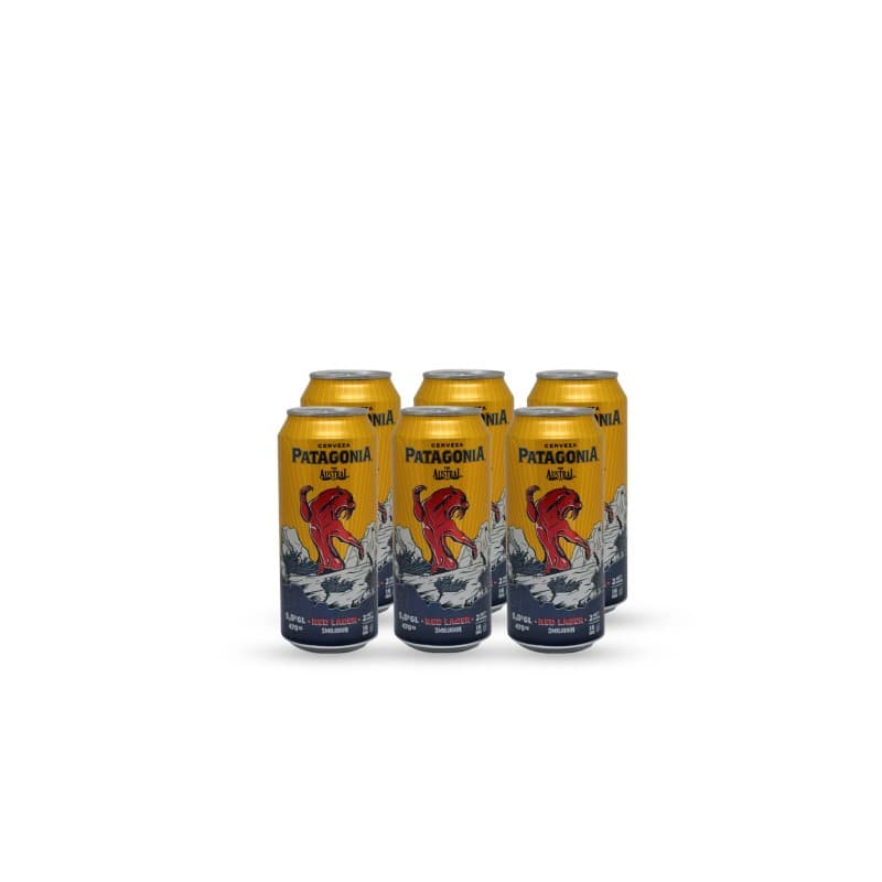 Imagen de Pack 6 Und. Austral Patagonia Red Lager 470cc