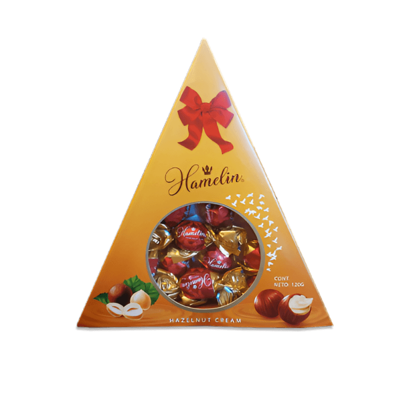 Imagen de Chocolate Hamelin Praline Triangulo 120gr