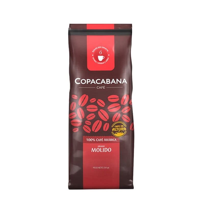 Imagen de Cafe grano Molido Copacabana 250gr.