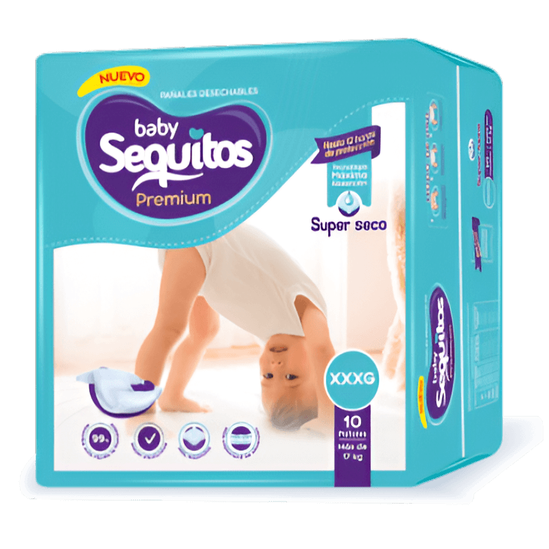 Imagen de Baby Sequitos Premium XXXG 52 Pañales