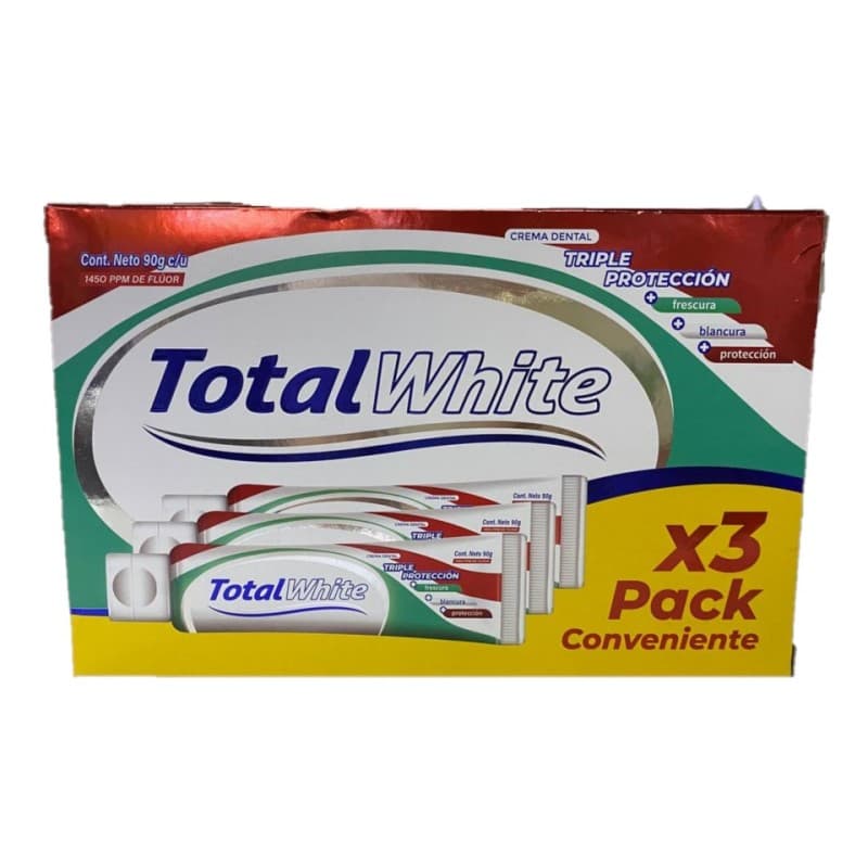 Imagen de Crema Dental Total White Triple Proteccion x3 90g